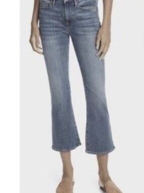 Frame, One Crop Mini Boot Jean, sz 2